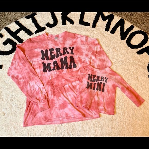 Tops - Custom Merry Mama + Merry Mini Matching Set